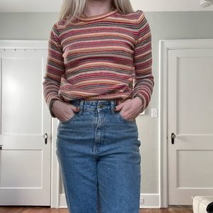 Early-aughts Gap Rainbow Sweater